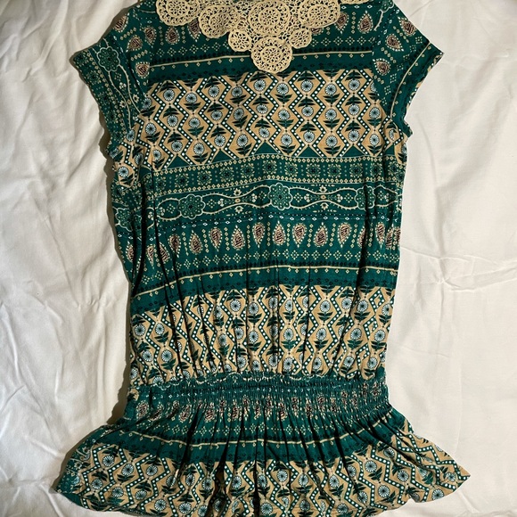 Boho Emerald Tunic - Picture 4 of 6